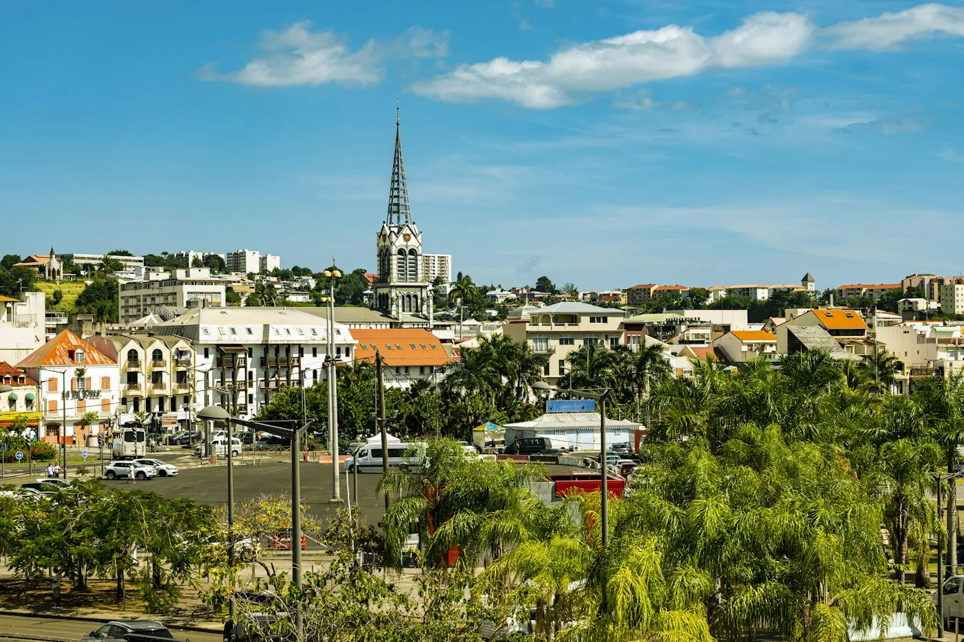 Vue de la Martinique