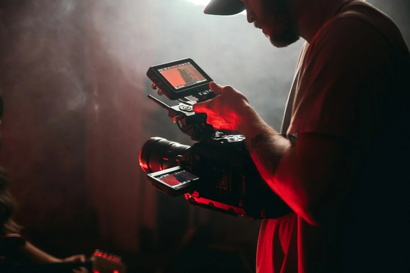 Tournage d'une vidéo de présentation